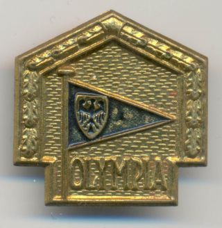 Ultra Rare Vintage Official Germany Olympic Pin Badge 1930’s