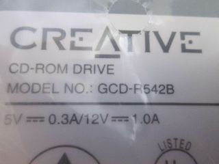 Creative CD - ROM GCD - R542B IDE OLD STOCK Vintage Classic 3