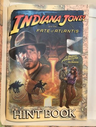 Vintage PC Game - Indiana Jones and the Fate of Atlantis (PC,  1992) CD - ROM 4