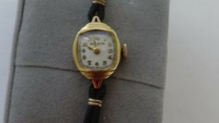 Vintage Bulova 14k Solid Gold Ladies Dress Watch