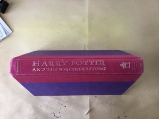 Harry Potter and the Sorcerers Stone.  W/DJ Book 1st Edition First Printing.  Rare 10