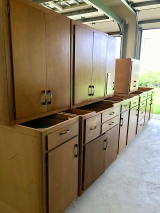 Vintage 50s/60s Cabinets MUTSCHLER NAPPANEE Kitchen/Garage/Workshop - To Restore 2