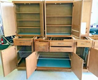 Vintage 50s/60s Cabinets MUTSCHLER NAPPANEE Kitchen/Garage/Workshop - To Restore 3