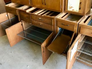Vintage 50s/60s Cabinets MUTSCHLER NAPPANEE Kitchen/Garage/Workshop - To Restore 5