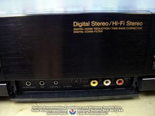 Sony EV - S3000 8mm Hi8 PCM Stereo HiFi Editing VCR RARE - 90 Days 4