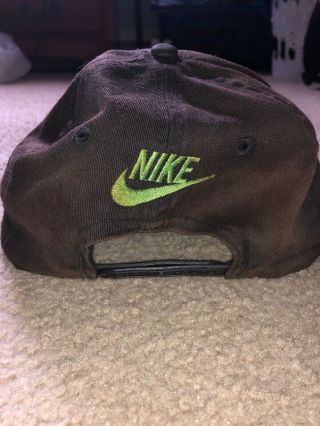 vintage 1992 Nike Godzilla Vs Barkley Snapback Hat Charles Barkley Rare 3