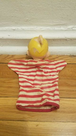 Vintage The Hall Syndicate Inc.  1960 ' s Dennis The Menace Hand Puppet 2
