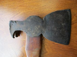 Vintage Carpenter ' s Axe Hatchet Nail Puller Hammer Unmarked 4