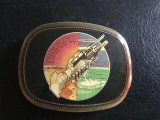 1976 Pink Floyd Wish You Were Here Pacifica Belt Buckle
