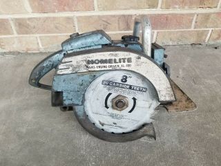 Vintage Homelite Xl100 Gas Powered Circular Saw Rare