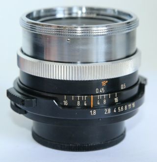 RARE CARL ZEISS ULTRON 50/1.  8 50mm f1.  8 M42 SCREW HOOD LENS GERMANY 11