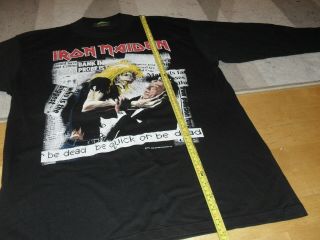 Iron Maiden 1992 longsleeve shirt judas priest motorhead slayer 6