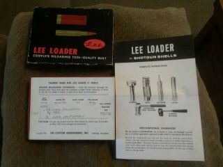 Vintage Lee Loader For 410 Shotgun