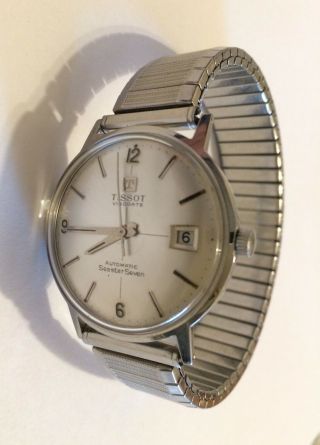 Vintage Swiss Tissot Visodate Seastar Seven Automatic Date Men 