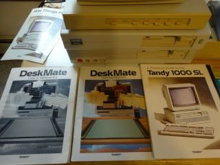 RARE Vintage Tandy 1000 SL Computer,  Box. 8