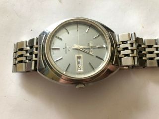 Vintage 1970 ' s SEIKO LM Lordmatic 5606 - 7150 Band Men ' s Watch Day Date 3