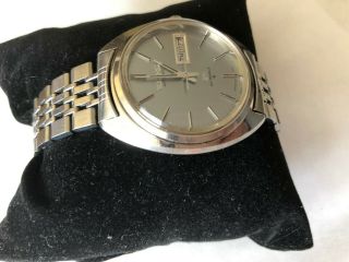 Vintage 1970 ' s SEIKO LM Lordmatic 5606 - 7150 Band Men ' s Watch Day Date 4