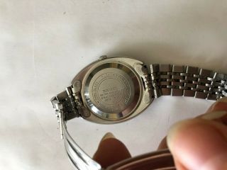 Vintage 1970 ' s SEIKO LM Lordmatic 5606 - 7150 Band Men ' s Watch Day Date 8