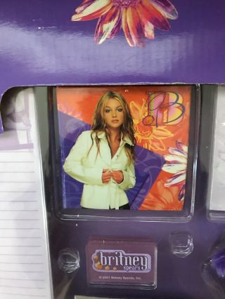 Britney Spears Back To School Stationary Set Dead Stock 2001 Vintage RARE 3