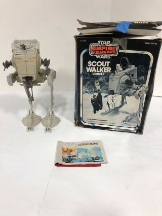 Vintage Kenner 1982 Star Wars Return Of The Jedi Scout Walker Vehicle