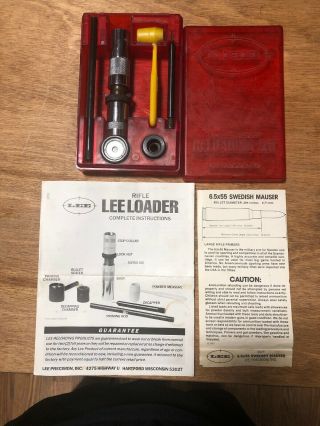 Vintage Lee Loader Hand Loader For 6.  5x55 Swedish Mauser Lee 90271 6.  5 X 55