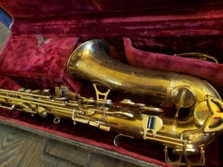 Vintage Martin Committee or Buescher Stencil Reynolds Alto Saxophone 11
