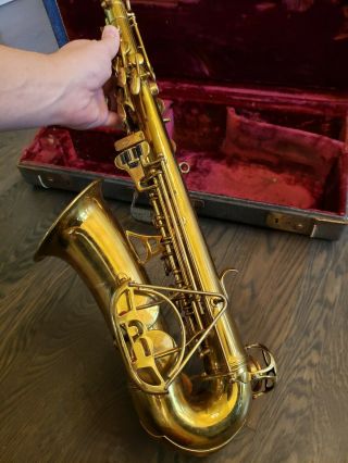 Vintage Martin Committee or Buescher Stencil Reynolds Alto Saxophone 4