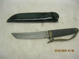 Vintage Cold Steel Tanto Knife Early 1990 