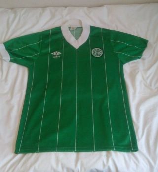 Celtic Football Shirt Vintage Classic 1982 - 83 Medium 2