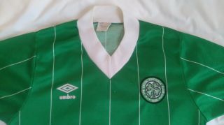 Celtic Football Shirt Vintage Classic 1982 - 83 Medium 3
