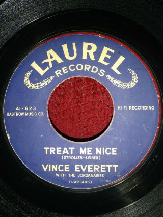 Elvis Presley Jailhouse Rock 45 Movie Prop? Vince Everett On Laurel Records Rare