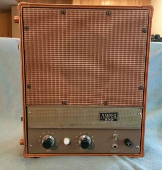 Ampex 620 amplifier - speaker - Vintage 1950 ' s classic suitcase monitor - 2