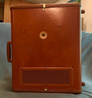 Ampex 620 amplifier - speaker - Vintage 1950 ' s classic suitcase monitor - 4