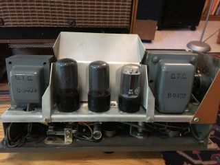 Ampex 620 amplifier - speaker - Vintage 1950 ' s classic suitcase monitor - 8