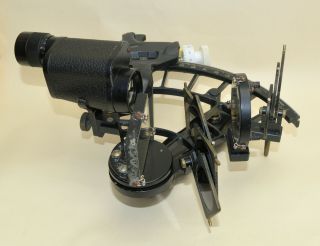 Marine sextant by C.  Plath,  Hamburg in case 7