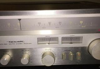 Vintage Realistic STA - 820 AM/FM Stereo Receiver 3