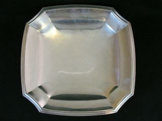 Silver Plated " Legacy " Art Deco Footed Tray By 1847 Roger 