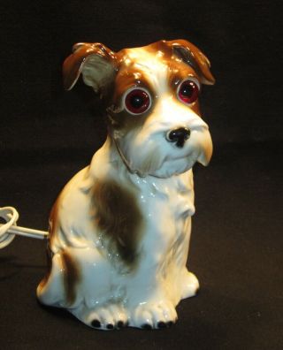 Vintage Goebel Dog Perfume Lamp