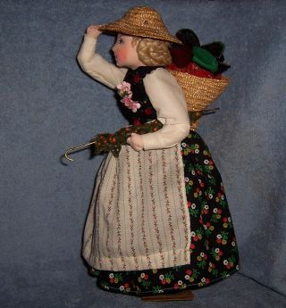 Vintage Artist ILSE LUDECKE German Cloth Character Doll &Papers Paintd Face JULE 5