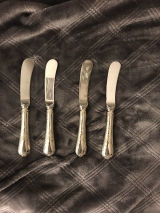 Christofle Marly Butter Knife Set Of 4 2