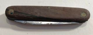 Vintage Antique Solingen Ww2 Era German Hugo Koller Pocket Knife.