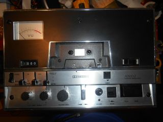 Vintage 1972 Advent Model 201 High Performance Stereo Cassette Deck Nr