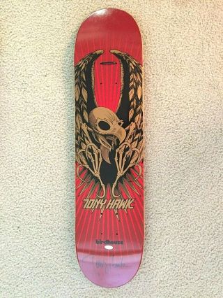 Rare Vintage Authenticated Signed Tony Hawk Skateboard Deck
