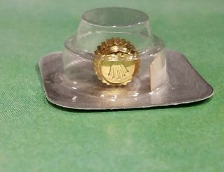 Rolex 18K Gold Crown 24 - 703 - 8 for Submariner In Factory Package 3