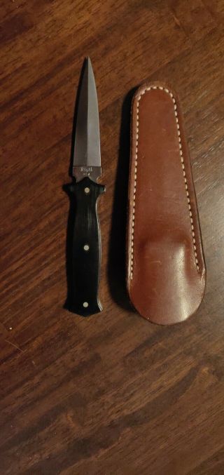 Near Vintage Rigid Amigo Boot Knife Dagger Full Tang