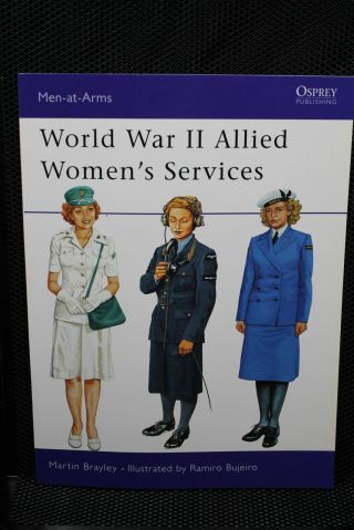 Us British Canadian Ww2 Allied Womens Services Osprey Reference Book