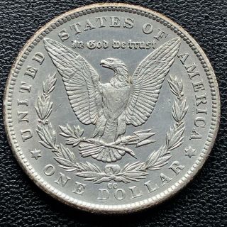 1881 CC Morgan Dollar Carson City Silver $1 RARE Uncirculated UNC Details 18564 3