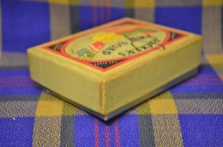 Vtg PACKER WWII Tar Soap w/Cardboard Box &Note Tin Box Has Gone to War 6