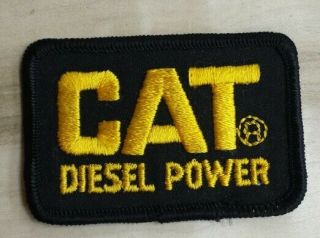 30 Cat Diesel Power Vintage Patch 3 " X2 "
