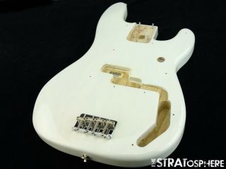 Fender Vintage 50s RI LACQUER Nitro P BASS BODY& HARDWARE Precision White Blonde 2